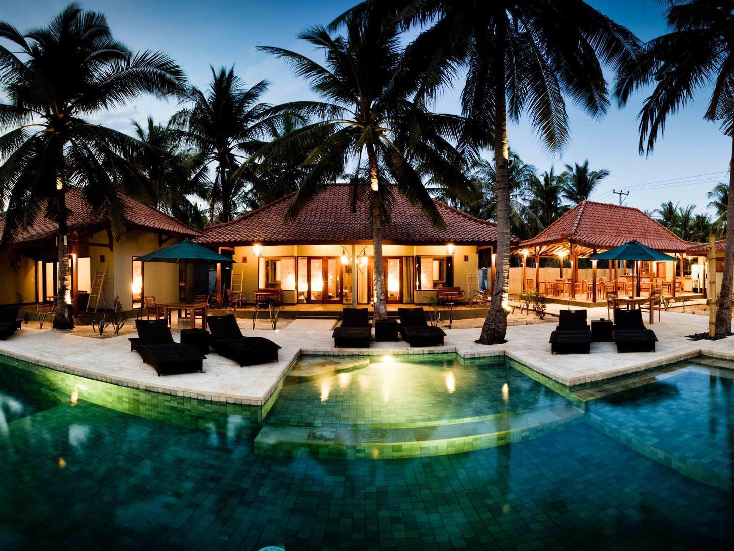 Belukar Villas Gili Trawangan Kültér fotó