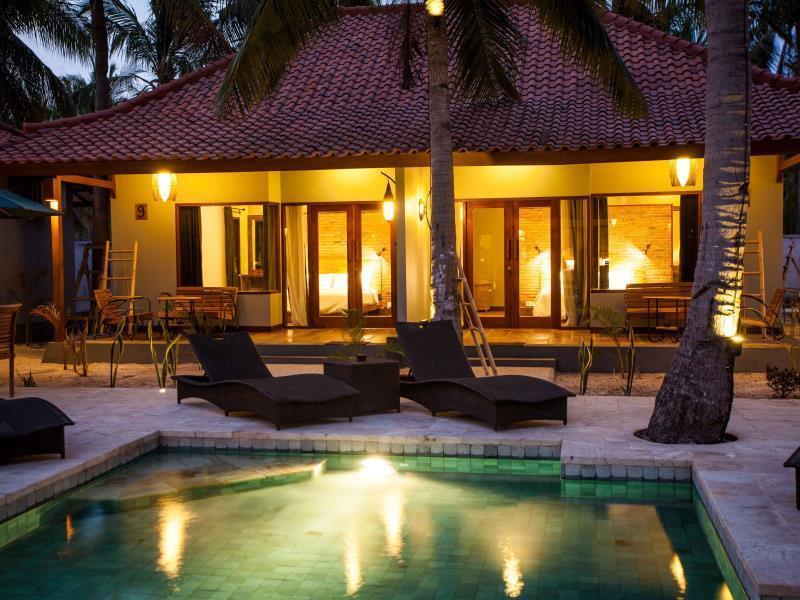 Belukar Villas Gili Trawangan Kültér fotó