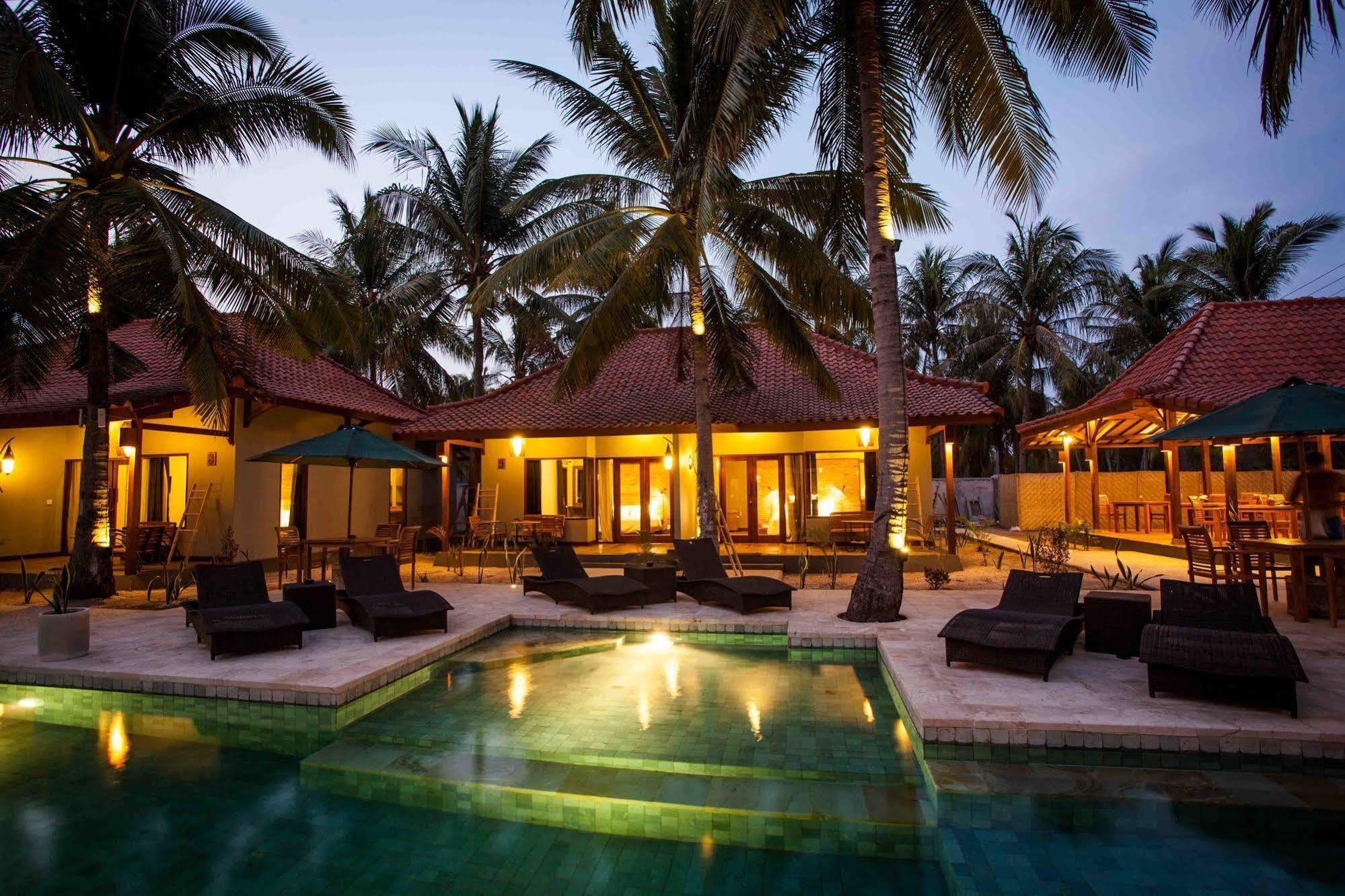 Belukar Villas Gili Trawangan Kültér fotó