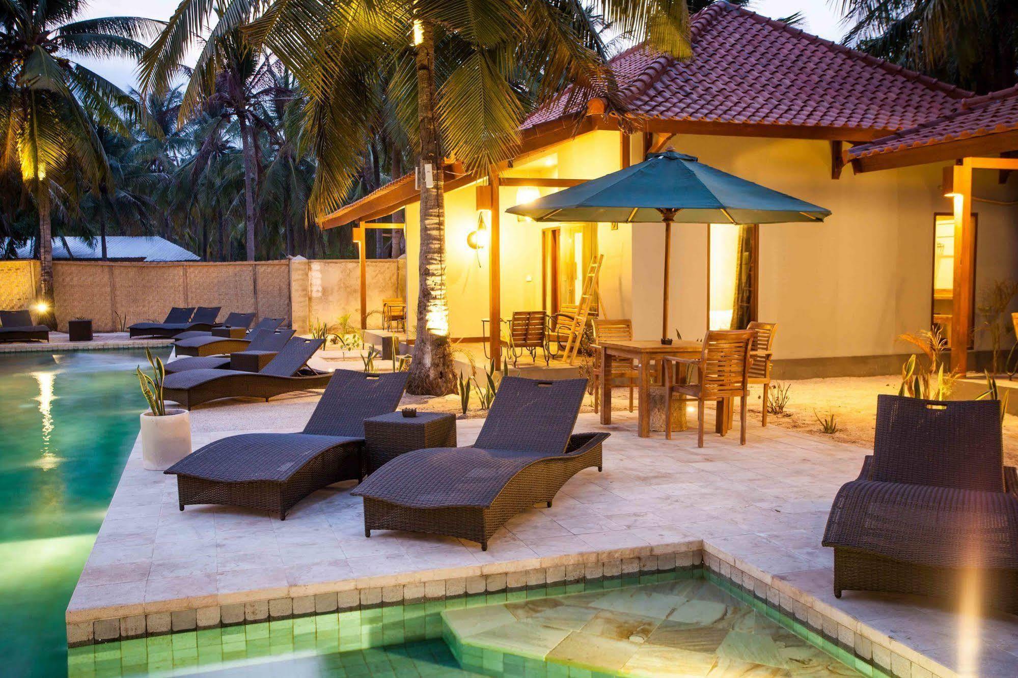 Belukar Villas Gili Trawangan Kültér fotó